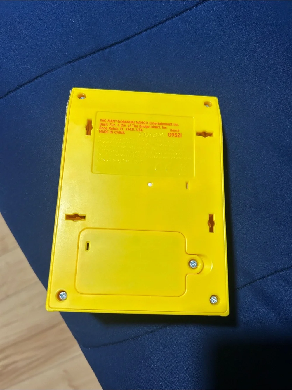 Portable Handheld Game Console - Yellow